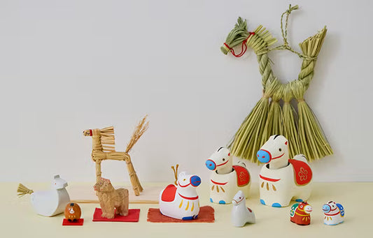 日本干支手作鈴飾|午(馬)|招福・開運・家宅平安(日本製)