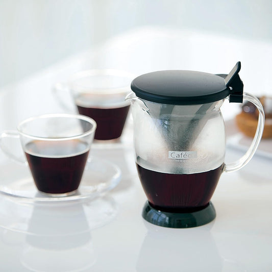 HARIO 日本製 Cafeor 免濾紙不鏽鋼濾網手沖咖啡壺套裝 300ml 2杯用 CFO-2B