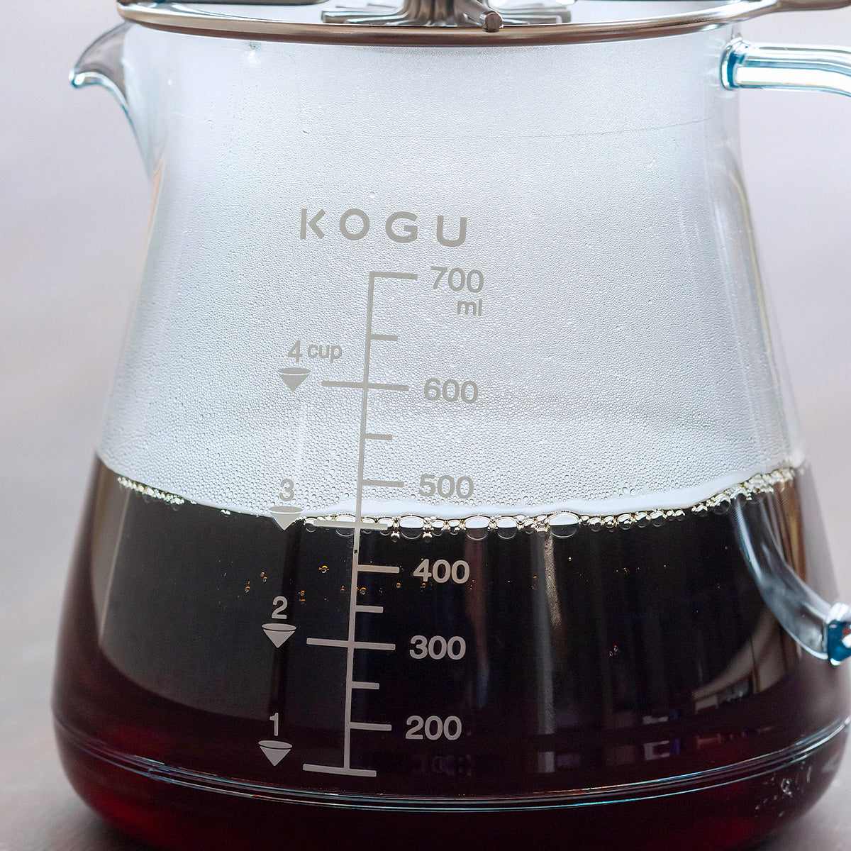 KOGU 珈琲考具 日本製 防摔高透明手沖咖啡分享壺 700ml 41289