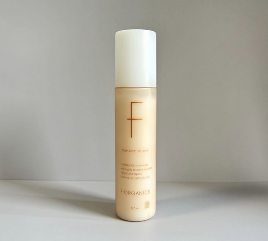 F ORGANICS 日本製 深層保濕乳液 Deep Moisture Milk 限定桂花流金香 120ml