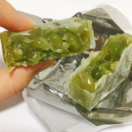 中田屋 鶯 青豌豆金鍔餅 季節限定 昭和經典和式銘菓 和菓子 石川縣金澤名物 12個盒裝