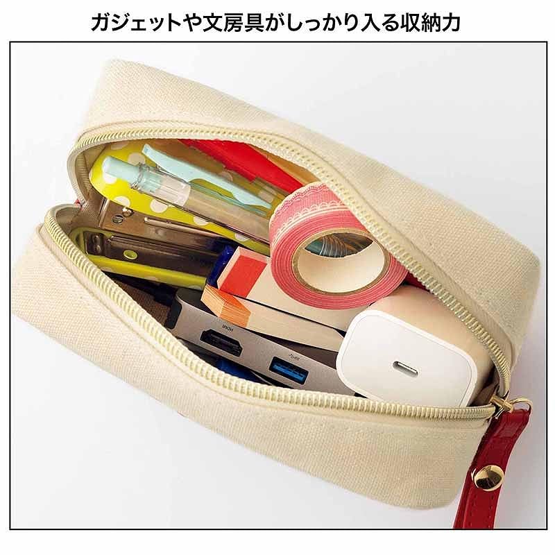 InRed Magazine October 2026 Special Edition|Coleman × Hello Kitty Retro Embroidered Pouch