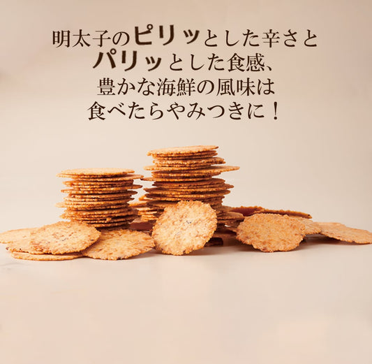 山口油屋福太郎 Menbei 明太子仙貝 彩色綜合禮盒 30袋 5種口味大滿足 送禮首選