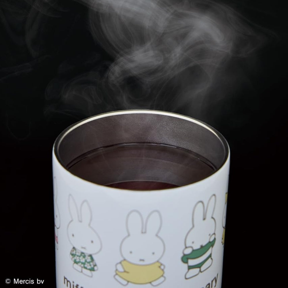 寶島社 Miffy 米飛兔 70週年紀念 疊加收納 真空斷熱不鏽鋼保溫杯