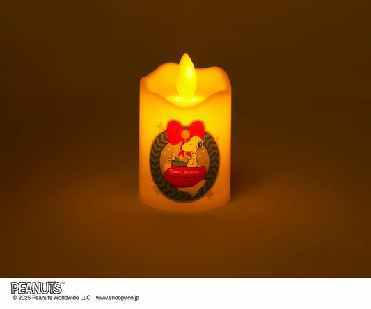 MonoMaster 2026年1月號 附送 Snoopy 搖曳燭光 LED 小夜燈連燈罩