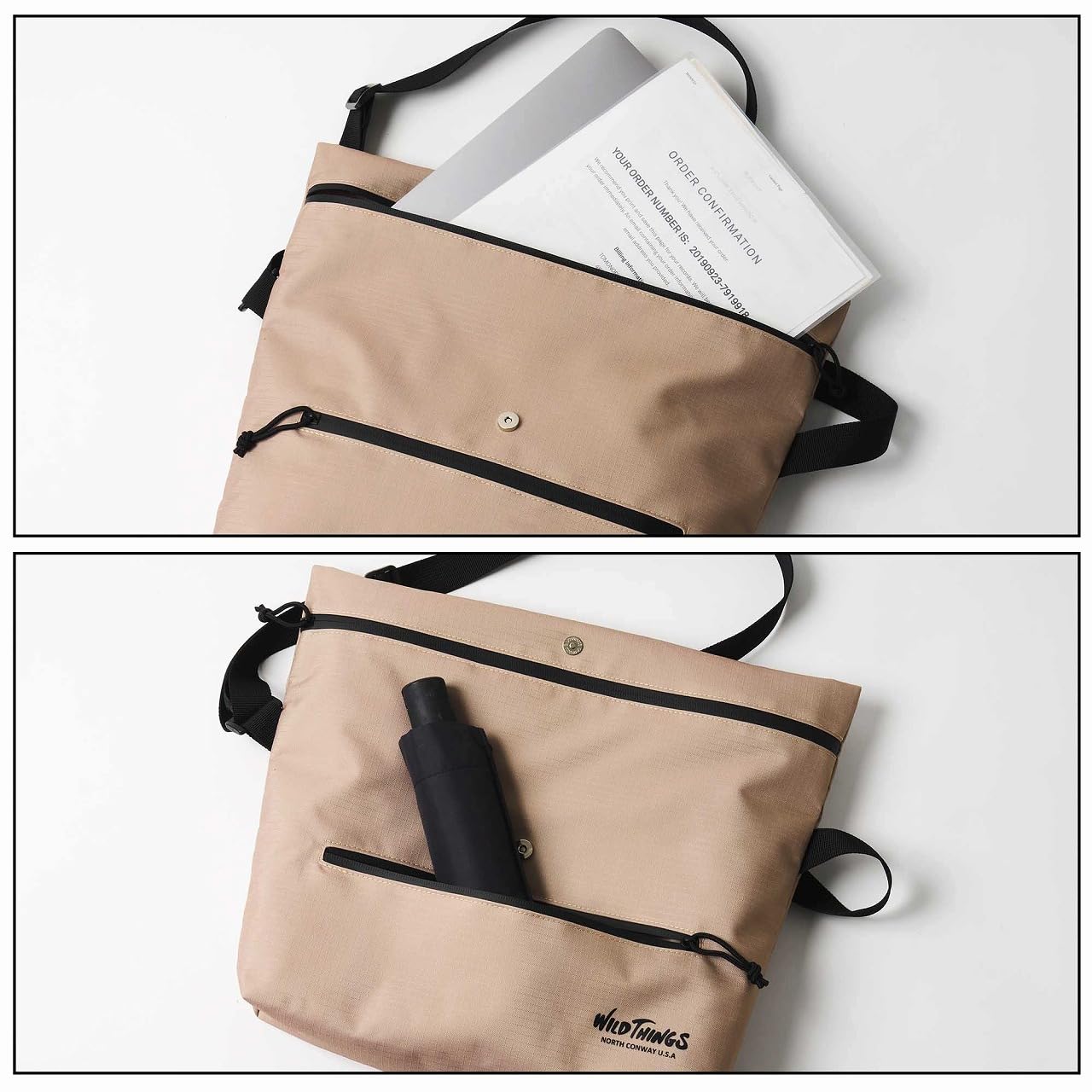 MonoMax 2026年7月號增刊 送WILD THINGS 戶外防水斜孭袋 信差包 Messenger Bag