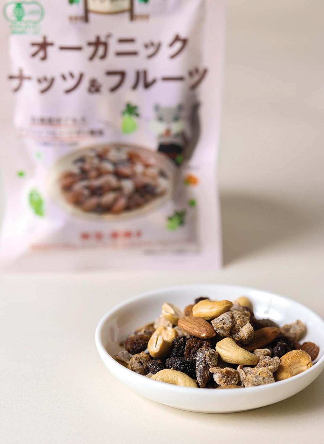 North Colors 有機JAS認證 烘培堅果+果乾 Organic Nuts & Dried Fruits 75g x 6包
