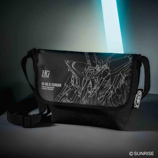 smart 雜誌 2026年7月號 附送 高達 機動戰士 Ξ鋼彈 反光信差袋 斜孭袋 Xi Gundam Messenger Bag