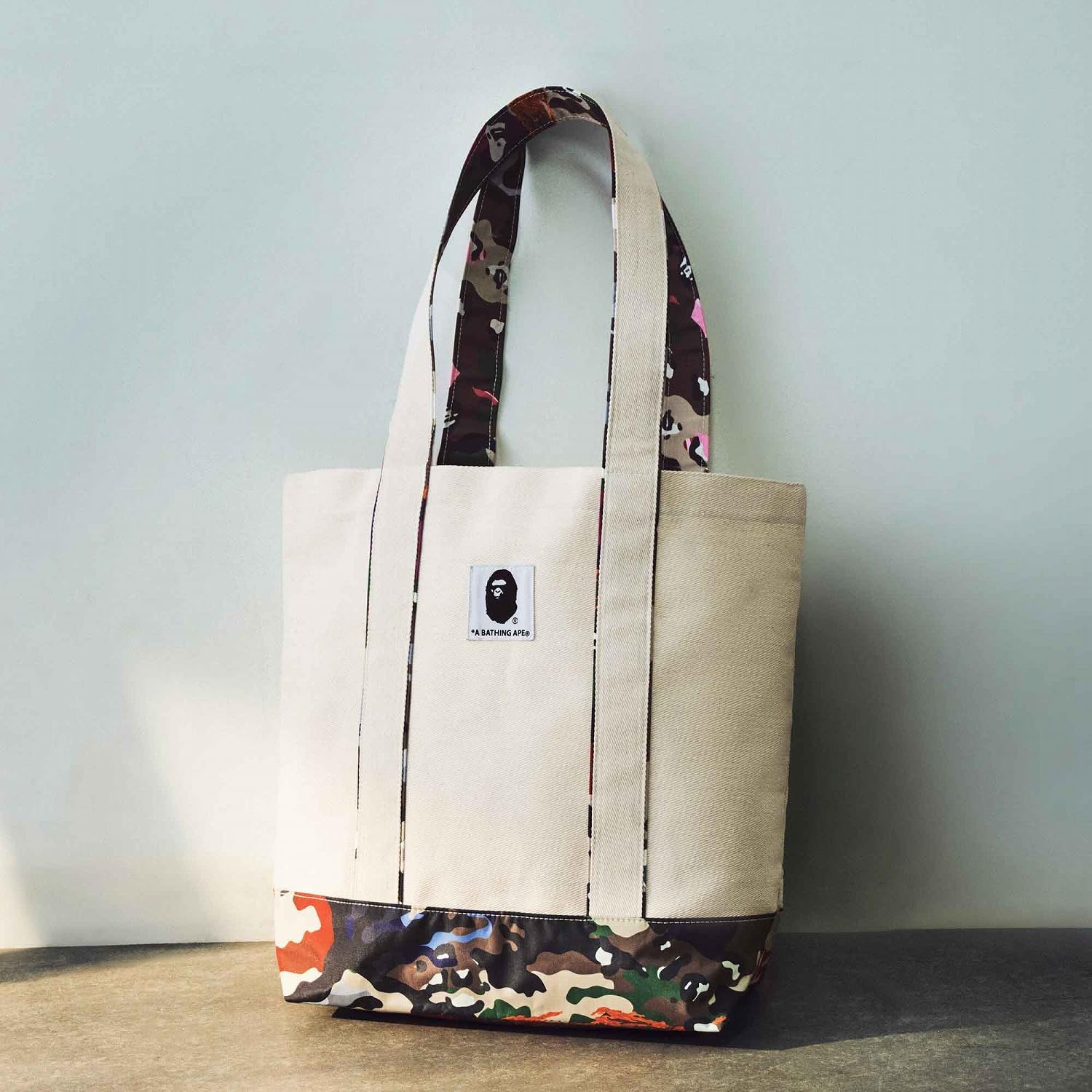 smart 2026年8・9月A BATHING APE® HYBRID CAMO 托特袋Tote bag