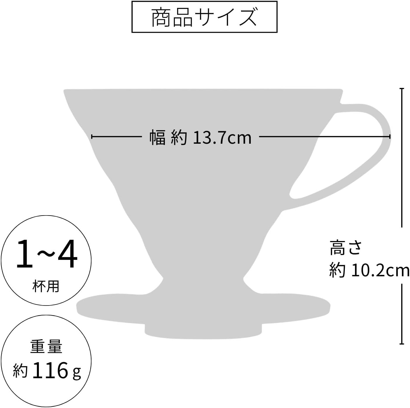 HARIO 日本製 V60 Tritan 醇厚透亮防摔樹脂手沖咖啡濾杯 透明 VDTA-01-T / VDTA-02-T