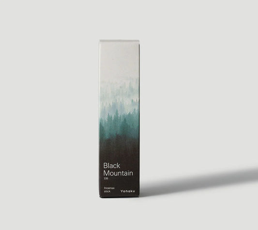 日本香堂 Yohaku 余白 日本製 Black Mountain 法國杜松 線香 Incense 25支 x 4盒