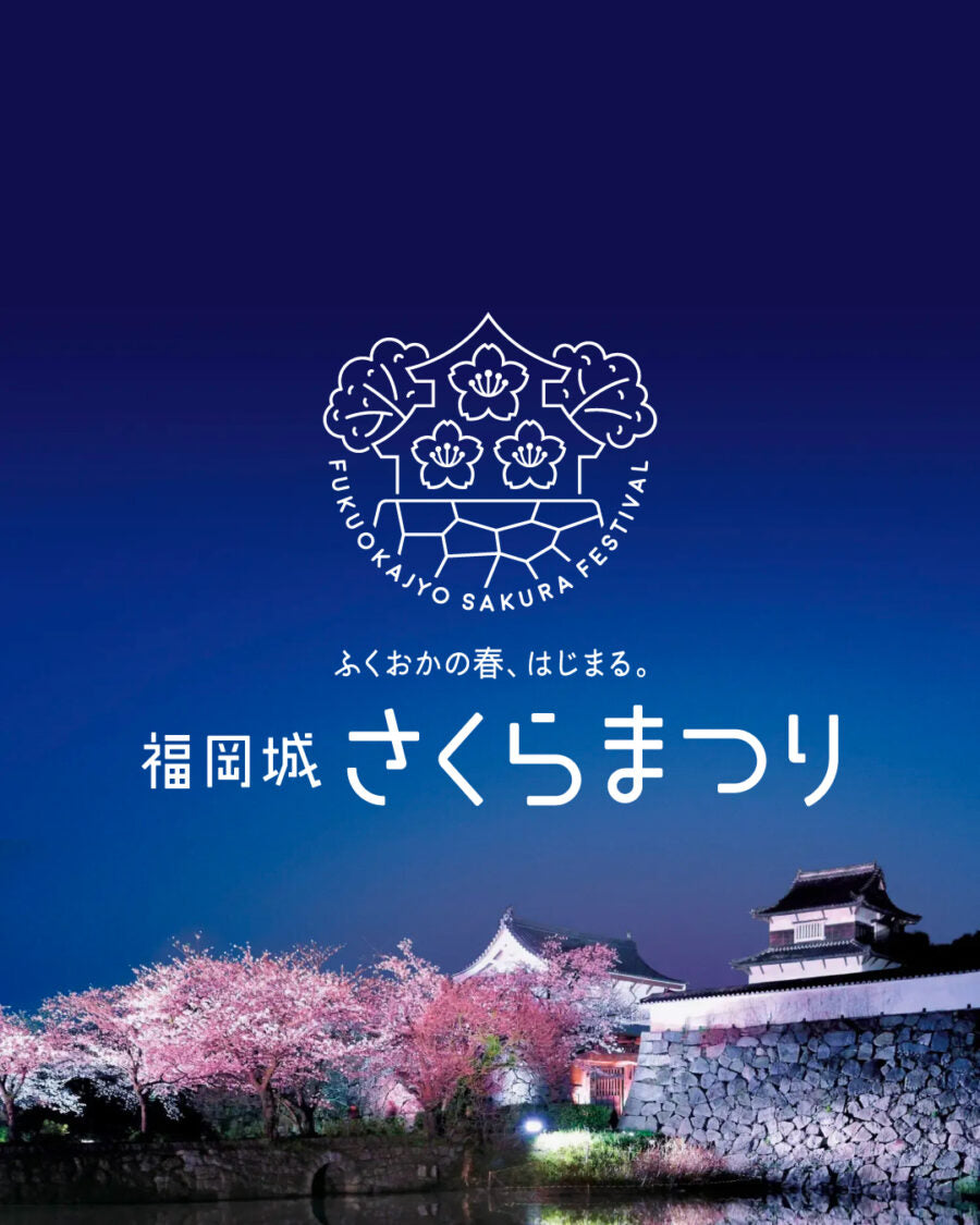 日本福岡春天賞櫻  —— 這個景點的夜櫻是另一種美
