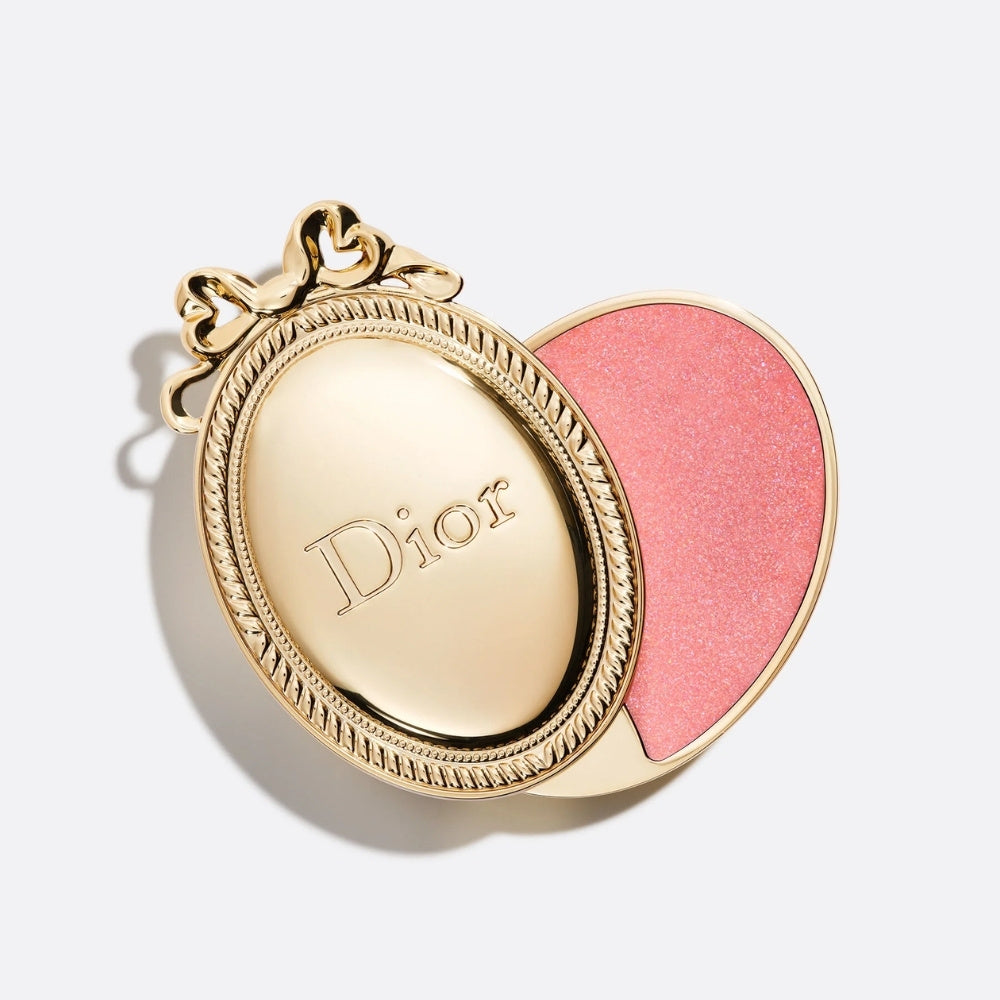 DIOR Medallion 2026 日本專櫃 聖誕限定 水晶粉紅潤唇膏 手機裝飾吊飾