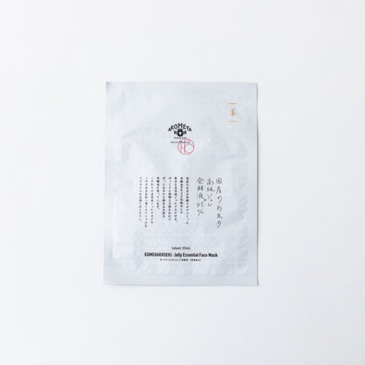 AKOMEYA TOKYO｜日本製 Facial Mask Sheet Mask 善 日本產米45%高級凝膠發酵液面膜 1片裝