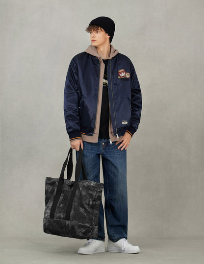 EVISU｜3D EVISUKURO Embroidery Tote Bag 手提袋 單膊袋 單肩包