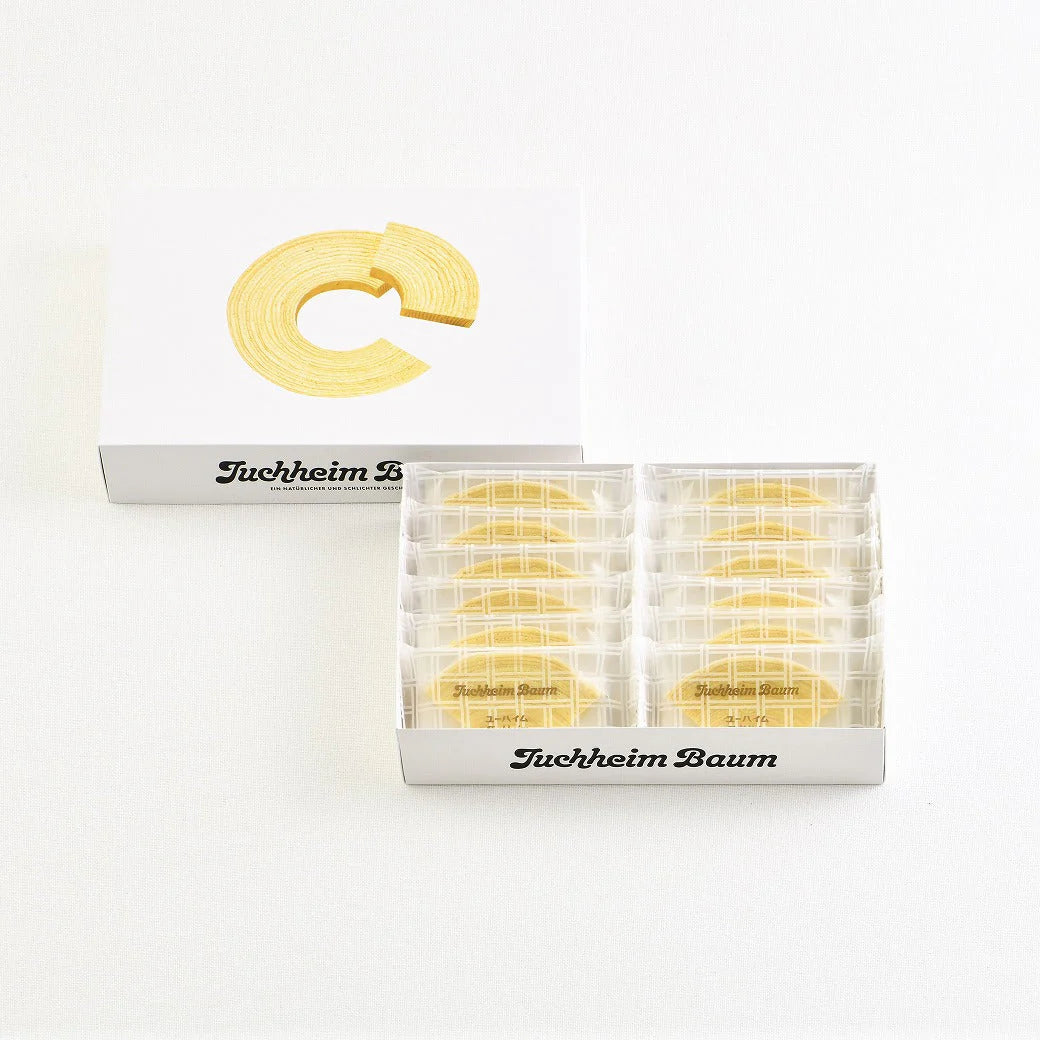 Juchheim 經典切片年輪蛋糕禮盒 12件獨立包裝 全原味