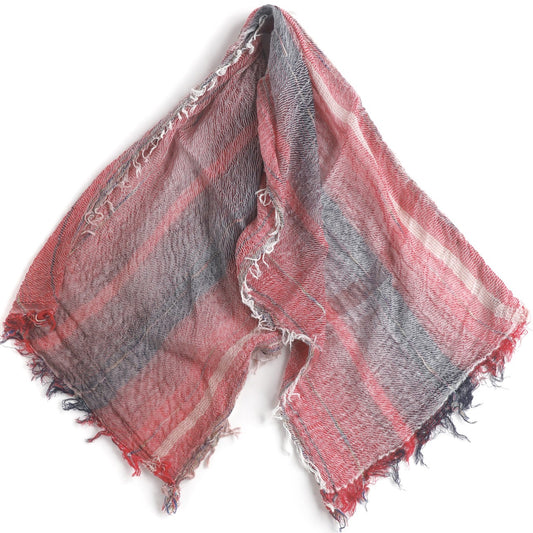 tamaki niime｜日本製 Roots Shawl 小披肩 圍巾 - 紅色