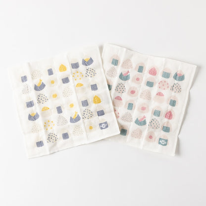 AKOMEYA TOKYO｜日本製造 Cotton-Linen (Kaya Fabric) Kitchen Dish Cloth 棉麻廚房抹布 飯團款黃色
