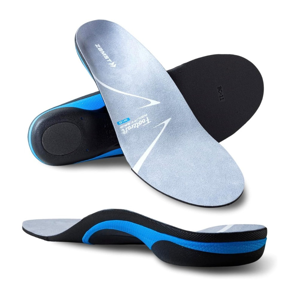 ZAMST Footcraft AGILITY GRIP Professional Sports Insoles Enhanced Grip Arch Support