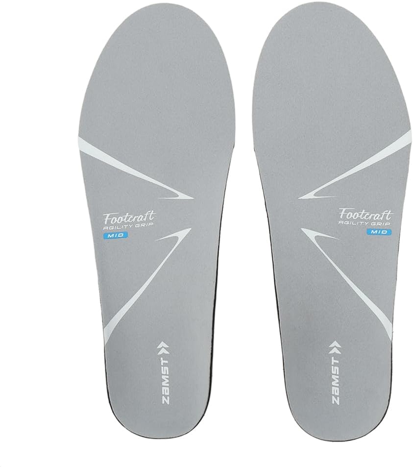 ZAMST Footcraft AGILITY GRIP Professional Sports Insoles Enhanced Grip Arch Support
