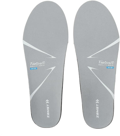ZAMST Footcraft AGILITY GRIP Professional Sports Insoles Enhanced Grip Arch Support