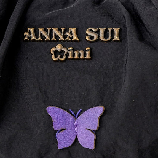 ANNA SUI mini 2way 兩用牛角包袋 半月包 可頌包 小手袋 斜孭袋 肩背袋 品牌特刊