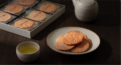 桂新堂 炙燒鮮蝦 蝦餅什錦禮盒 45袋入 160年老字號 殿堂級手信