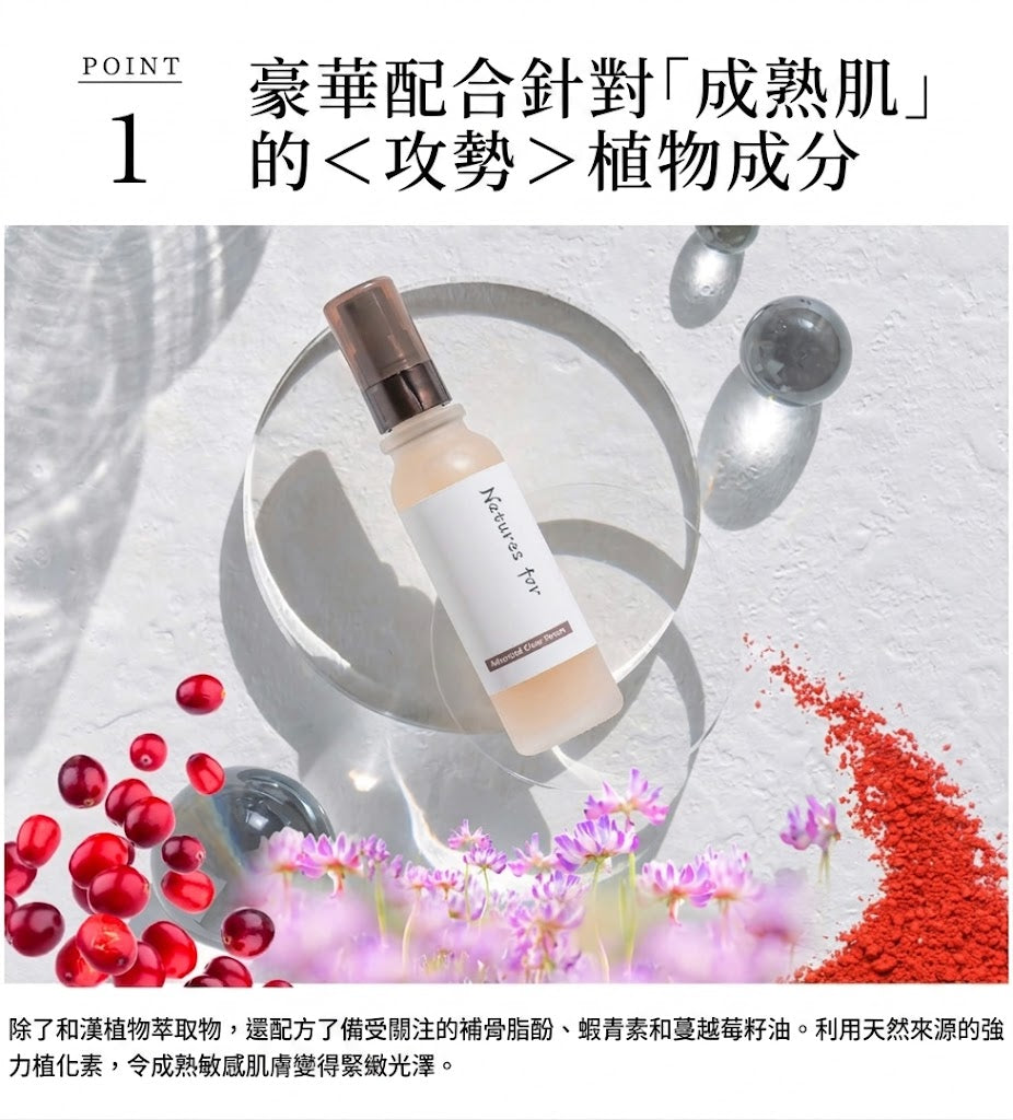 neo natural Natures for Advance Clear Serum for Sensitive Skin, Made in Japan 32ml x 2