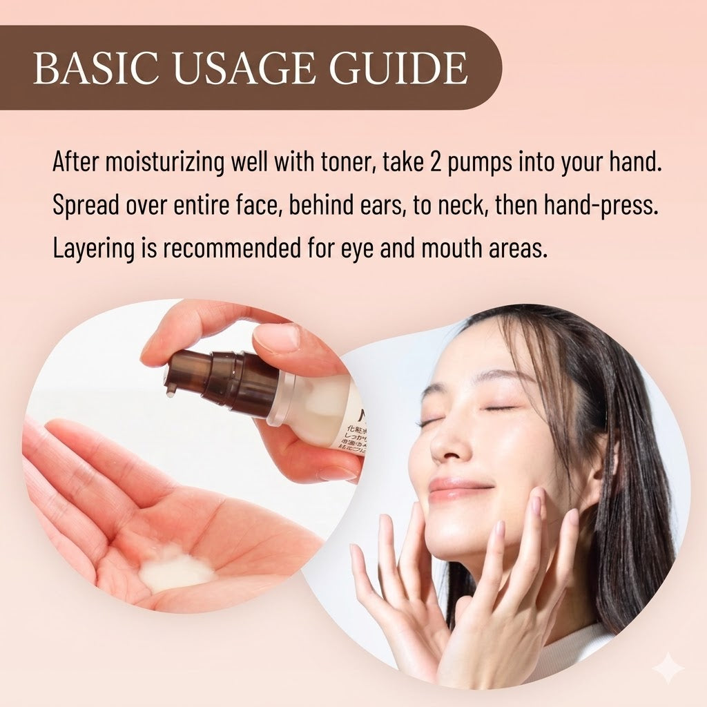 neo natural Natures for Balance Milk Emulsion for Sensitive Skin, Made in Japan 32ml x 2