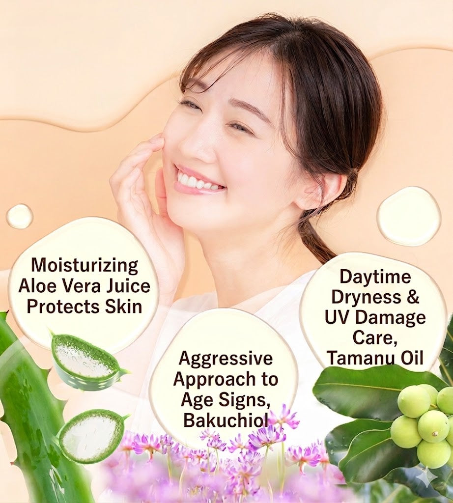 neo natural Natures for Balance Milk Emulsion for Sensitive Skin, Made in Japan 32ml x 2