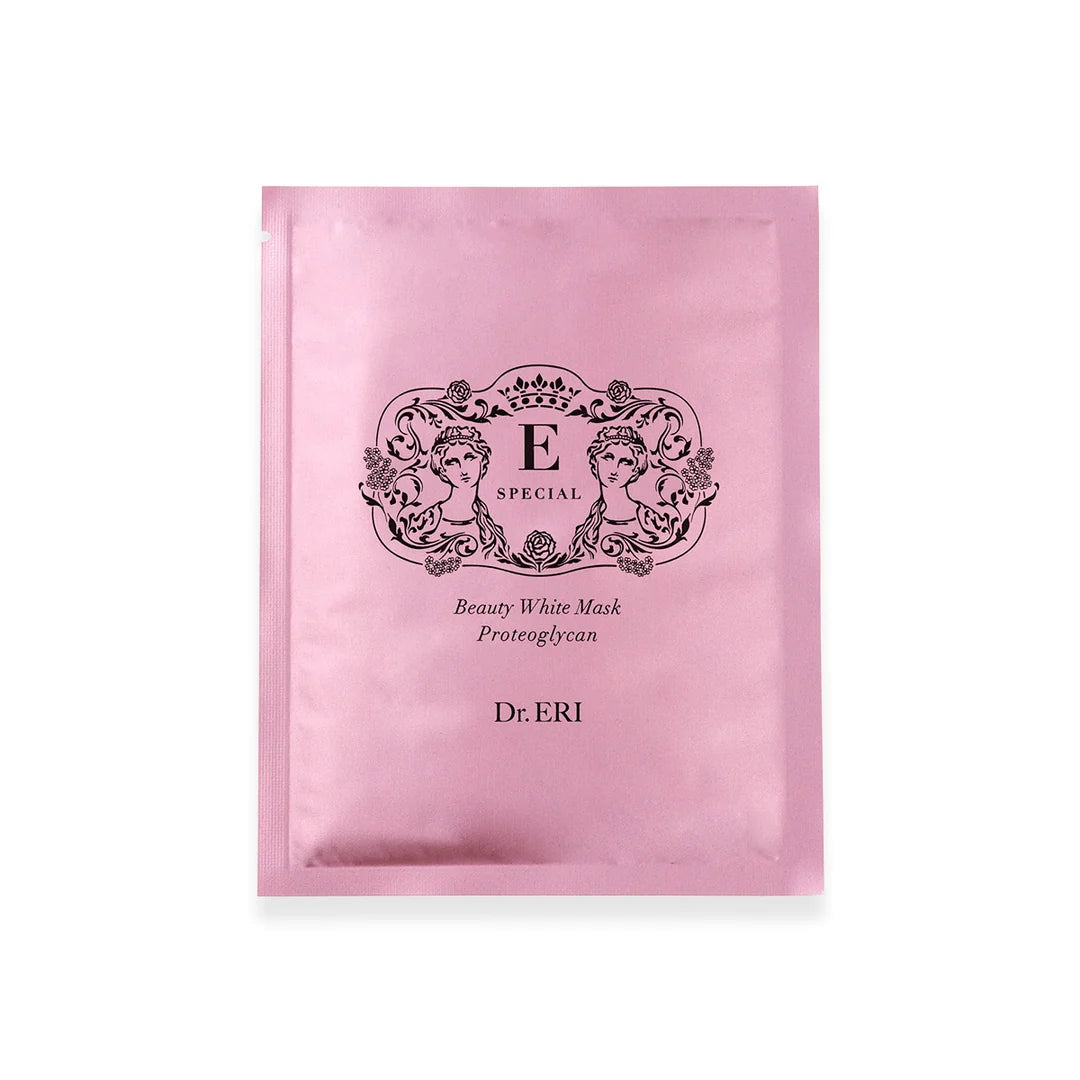 E-SPECIAL by Dr. ERI Beauty White Mask 日本製 美容面膜 高保濕 透亮光澤護理 20ml × 10片