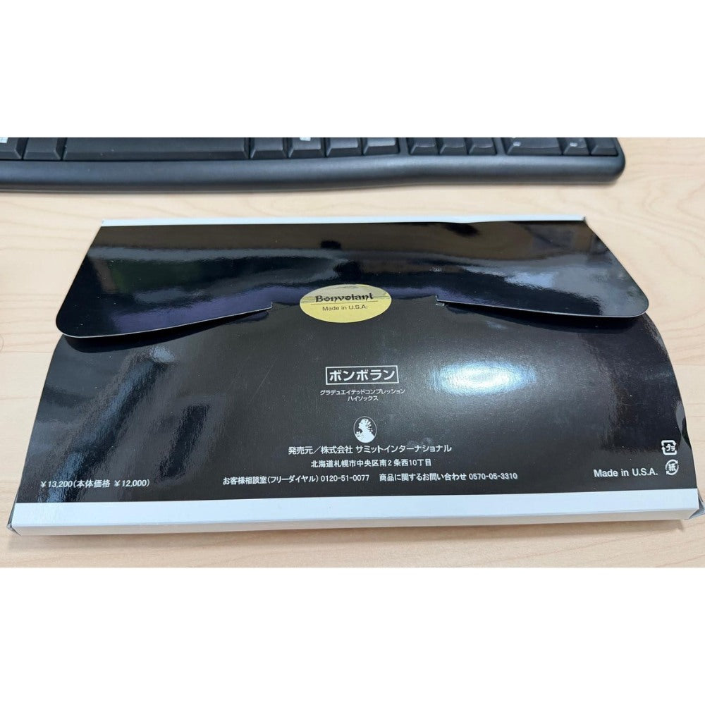 Bonvolant Lycra 高密度纖維 漸進式壓力襪 有效改善靜脈曲張 消除疲勞腳腫 2對裝