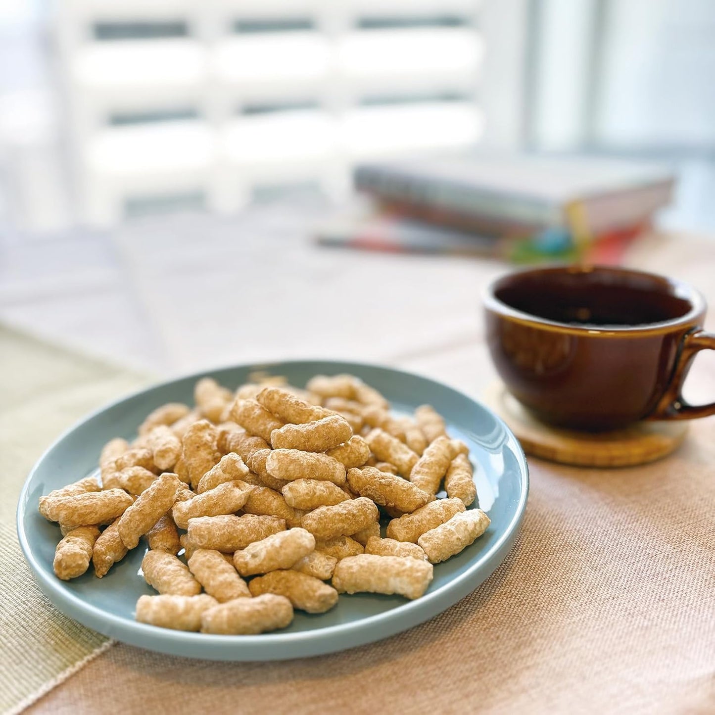 North Colors 日本產 玄米燒黑糖麻花 無麩質 非油炸 不含食用油 健康零食 40g x 10包