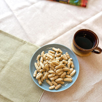 North Colors 日本產 玄米燒黑糖麻花 無麩質 非油炸 不含食用油 健康零食 40g x 10包