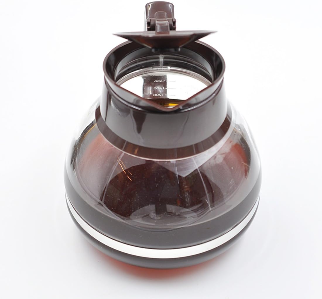 大壺 HARIO 日本製商用高機能不鏽鋼雙帶耐熱玻璃咖啡壺1800ml CDH-18CBR