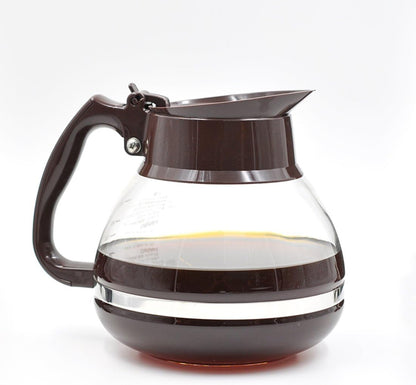 HARIO 日本製 商用高機能不鏽鋼雙帶耐熱玻璃咖啡壺 1800ml CDH-18CBR
