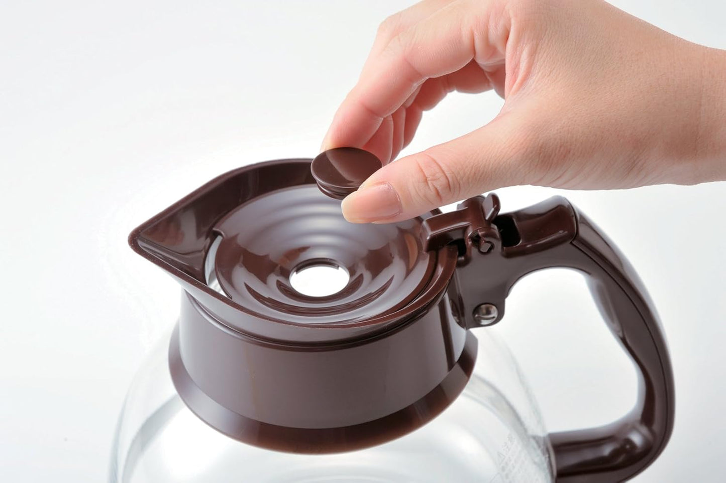 HARIO 日本製 商用高機能不鏽鋼雙帶耐熱玻璃咖啡壺 1800ml CDH-18CBR