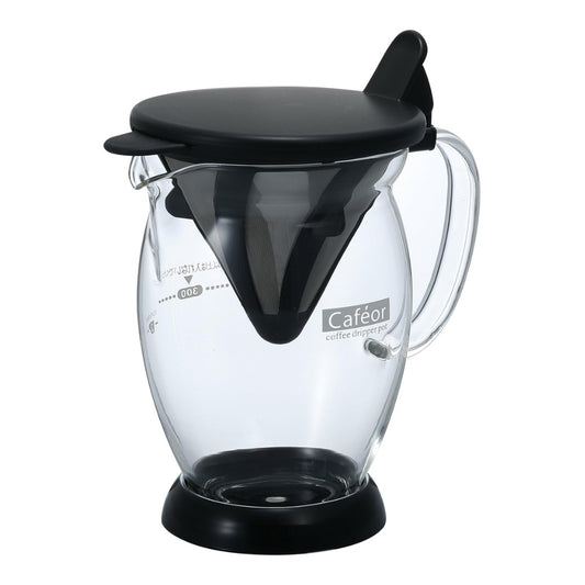 HARIO 日本製 Cafeor 免濾紙不鏽鋼濾網手沖咖啡壺套裝 300ml 2杯用 CFO-2B