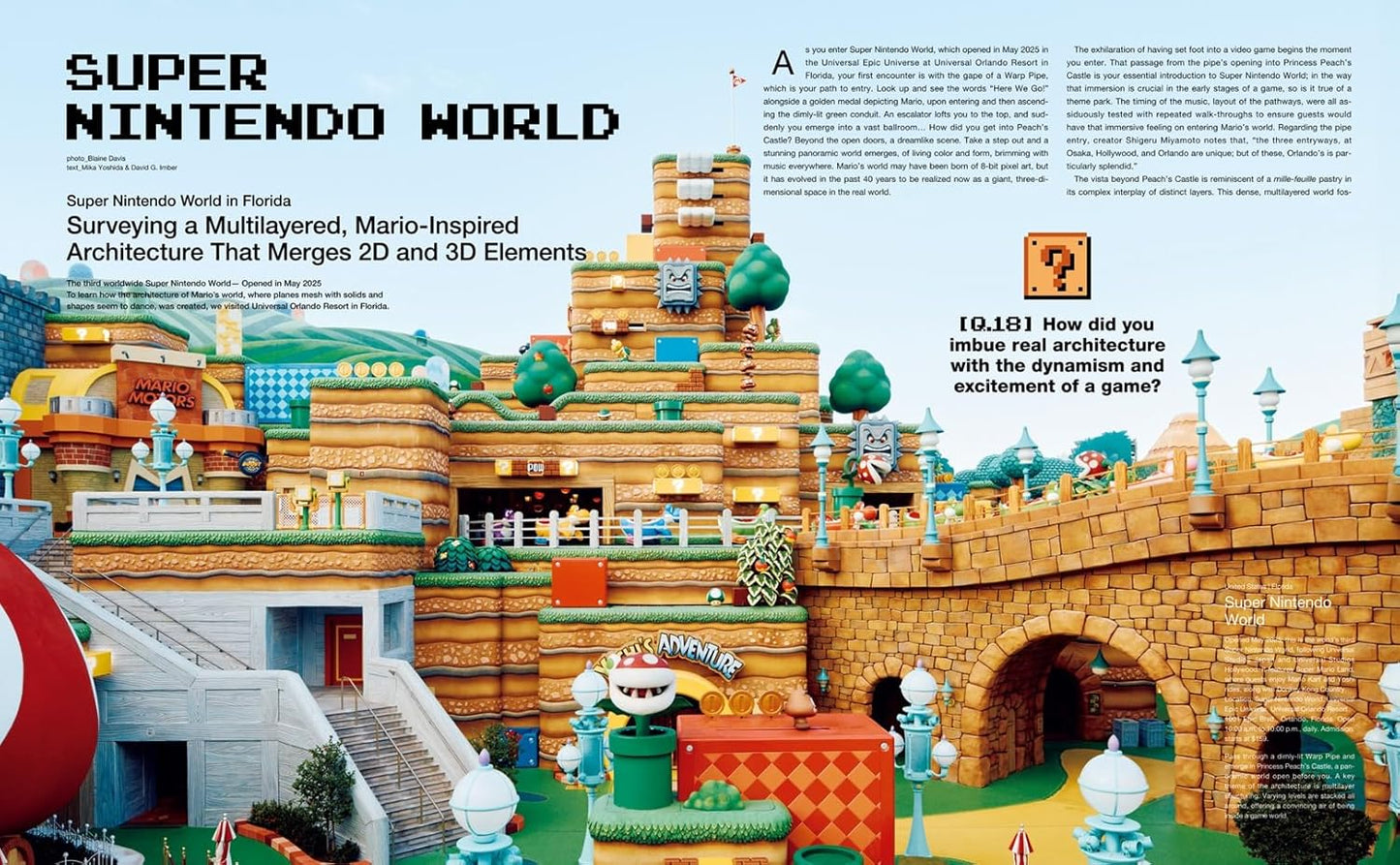 Casa BRUTUS Extra Issue SUPER MARIO BROS. AND DESIGN English Edition