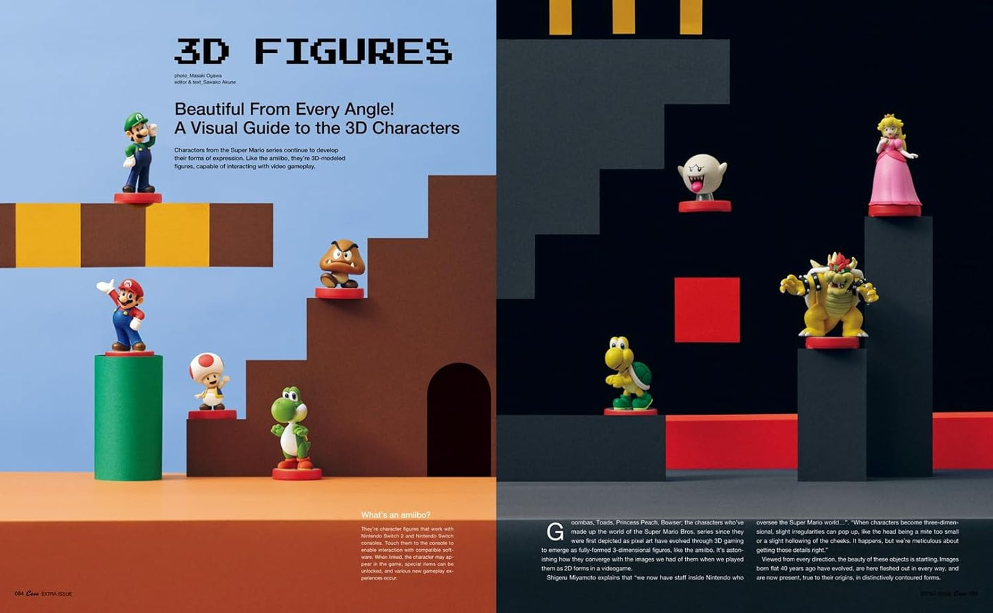 Casa BRUTUS Extra Issue SUPER MARIO BROS. AND DESIGN English Edition