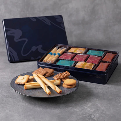 YOKU MOKU Cinq Delices 五種美味什錦禮盒40件裝 雪茄蛋卷 曲奇 滿月圓餅 秋冬限定