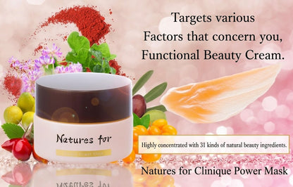 neo natural Natures for Cinque Power Mask Cream, Made in Japan 20ml x 2