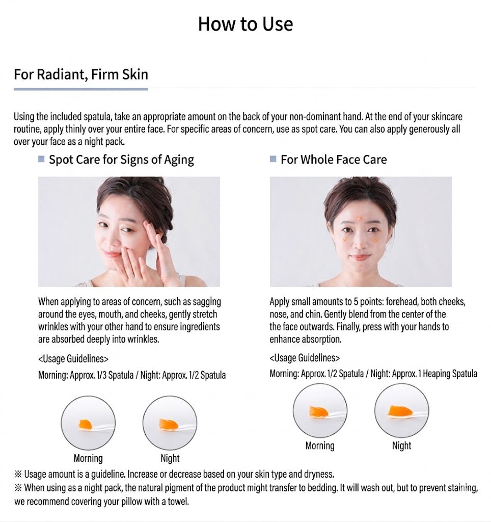 neo natural Natures for Cinque Power Mask Cream, Made in Japan 20ml x 2