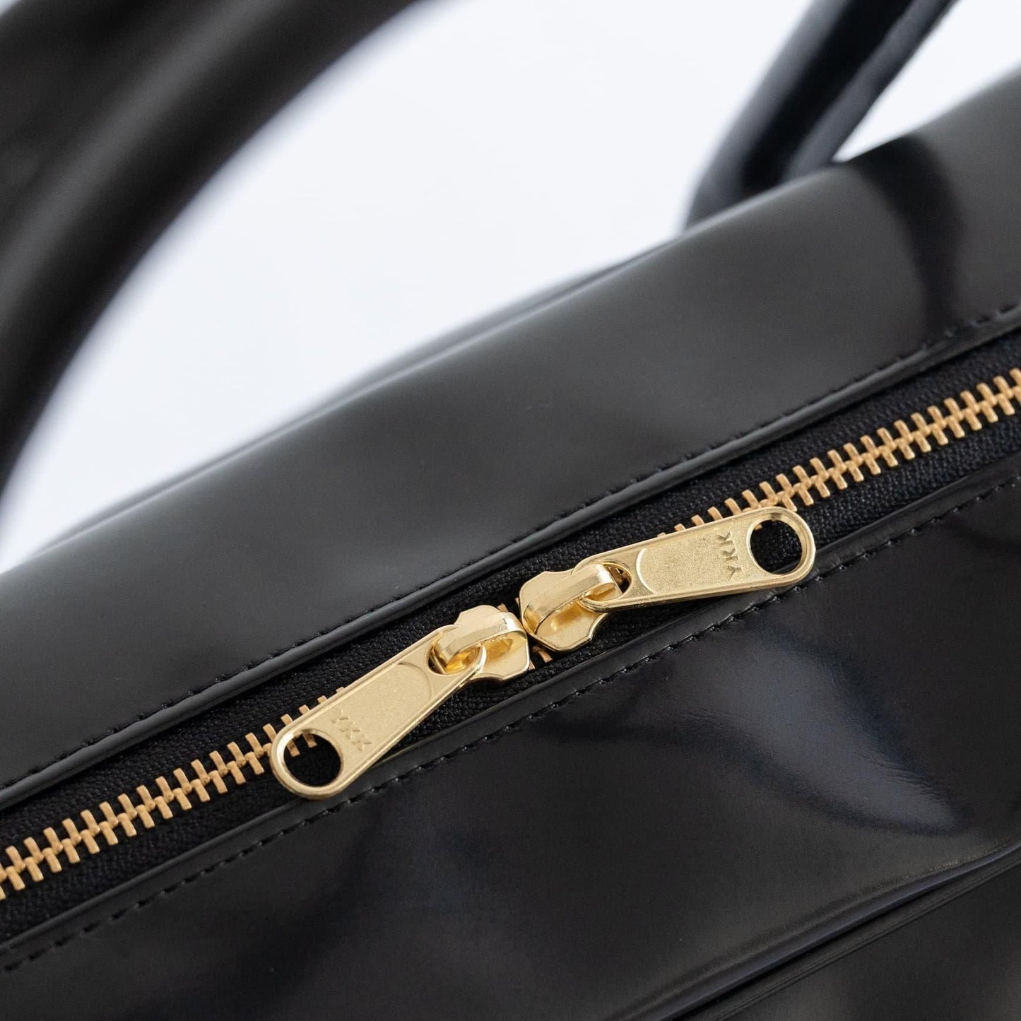 CLASKA｜日本製 BANK 波士頓旅行包 - 黑色合成皮革