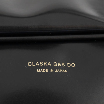 CLASKA｜日本製 BANK 波士頓旅行包 - 黑色合成皮革