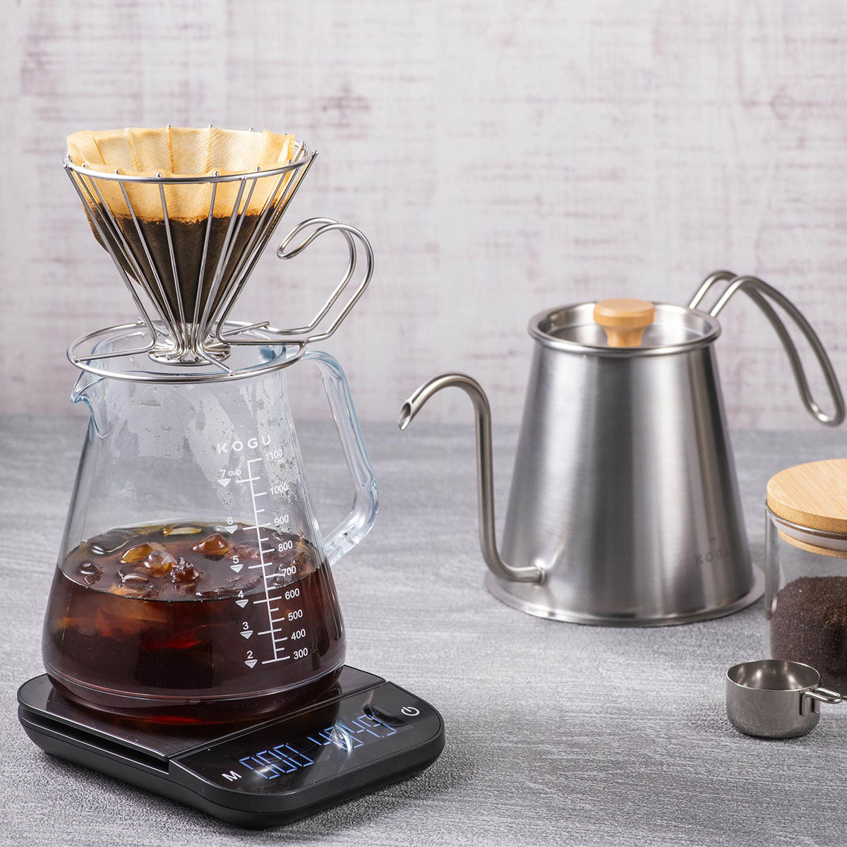 KOGU Unbreakable Coffee Server 1100ml Large Edition 46925 Made in Japan