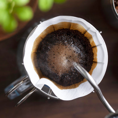 KOGU 珈琲考具 日本製 不鏽鋼手沖咖啡濾杯 2-4杯用 標準款 45145