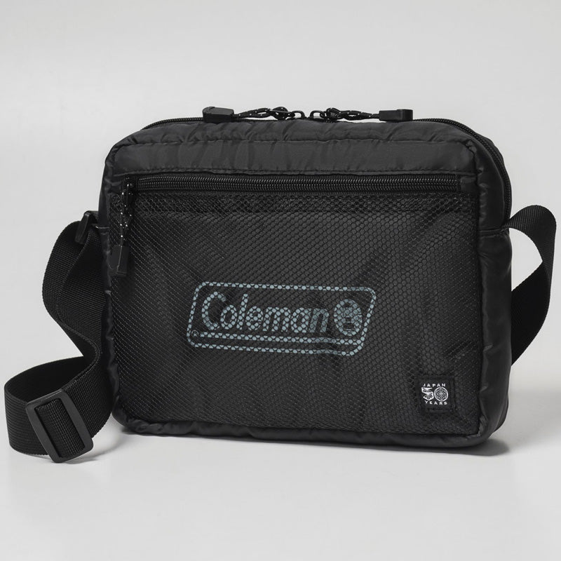 Coleman 日本50週年紀念版 品牌特刊 #08 斜揹袋 黑色 Shoulder Bag BLACK
