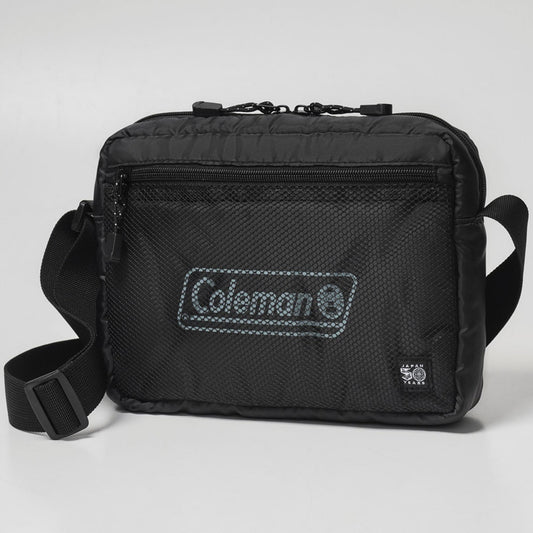 Coleman 日本50週年紀念版 品牌特刊 #08 斜揹袋 黑色 Shoulder Bag BLACK