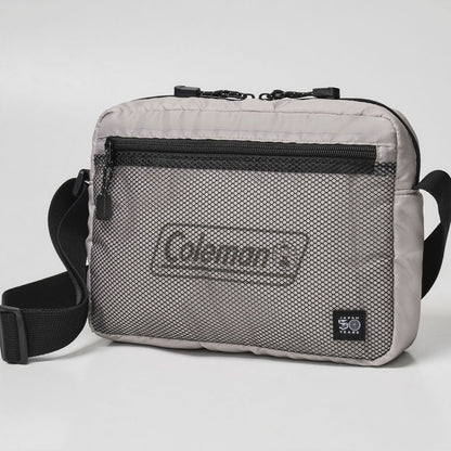 Coleman 日本50週年紀念版 品牌特刊 #08 斜揹袋 米灰色 Shoulder Bag GREIGE